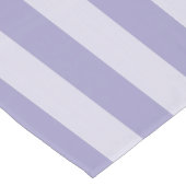 Paarse strepen lange tafelloper (Hoek)