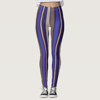 paarse strepen leggings
