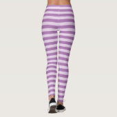 Paarse Strepen Leggings (Achterkant)