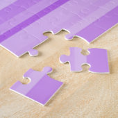 Paarse Strepen Legpuzzel (Zijkant)