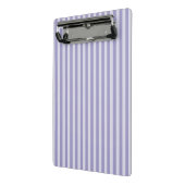 Paarse Strepen Mini Klembord (Angled2)