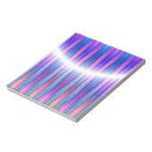 Paarse strepen notitieblok (Linkerzijde)
