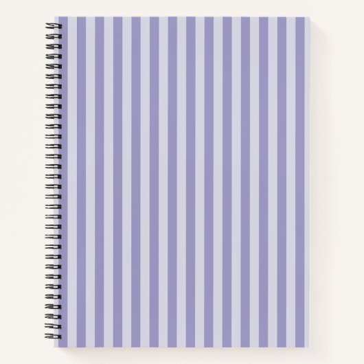 Paarse strepen notitieboek (Voorkant)