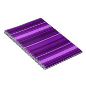 Paarse strepen notitieboek (Rechterzijde)