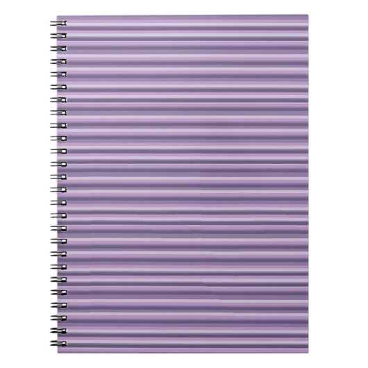 Paarse strepen notitieboek (Voorkant)