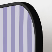 Paarse strepen pickleball paddle (Links Detail)