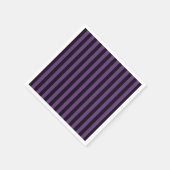 Paarse strepen servet (Hoek)