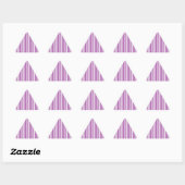 Paarse strepen sticker (Vel)