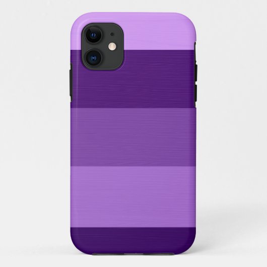 Paarse strepen van verf Case-Mate iPhone case (Achterkant)