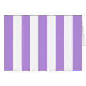 Paarse strepen, witte strepen, gestreept (Voorkant Horizontaal)