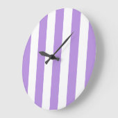 Paarse strepen, witte strepen, gestreept grote klok (Hoek)