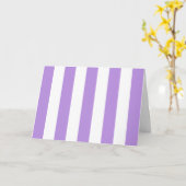 Paarse strepen, witte strepen, gestreept kaart (Gele Bloem)