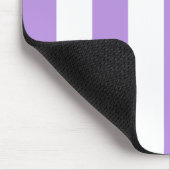 Paarse strepen, witte strepen, gestreept muismat (Hoek)