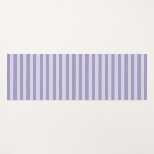 Paarse strepen yogamat (Voorkant (horizontaal))