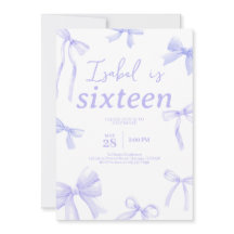 Paarse strik verjaardag