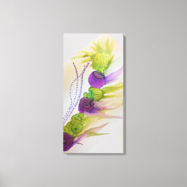 Paarse Strikes 16"x 32"Canvasdruk Canvas Afdruk