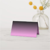 Paarse Stripe Place Card Plaatskaartje (Achterkant)