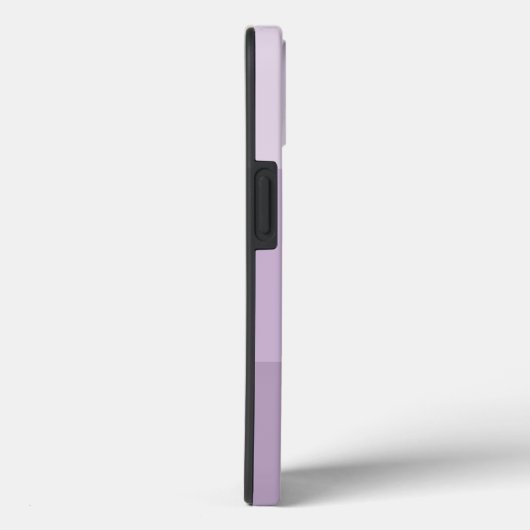 Paarse Striped Ombre Aangepast Case-Mate iPhone Case (Achterkant / Rechts)