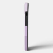 Paarse Striped Ombre Aangepast Case-Mate iPhone Case (Achterkant / Links)