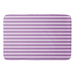 Paarse Stripes Bath Mat