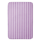 Paarse Stripes Bath Mat (Voorkant Verticaal)