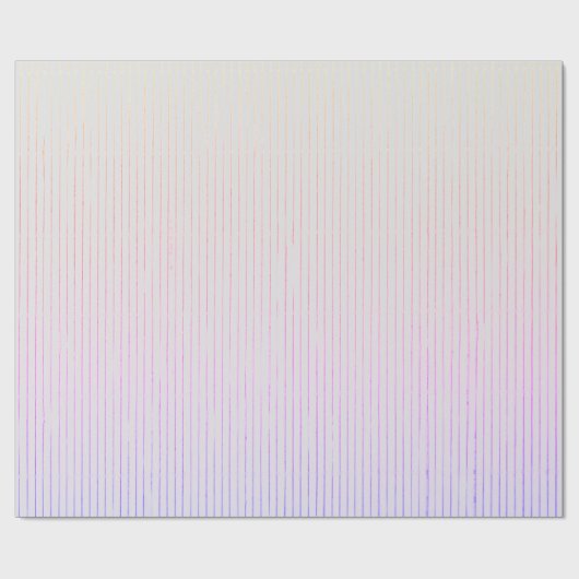 PAARSE STRIPES MET GIFT-WRAPPING CADEAUPAPIER (Vlak)