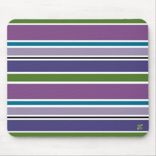 Paarse Stripes Mousepad Muismat