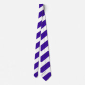 Paarse Stripey Necktie Stropdas (Achterkant)
