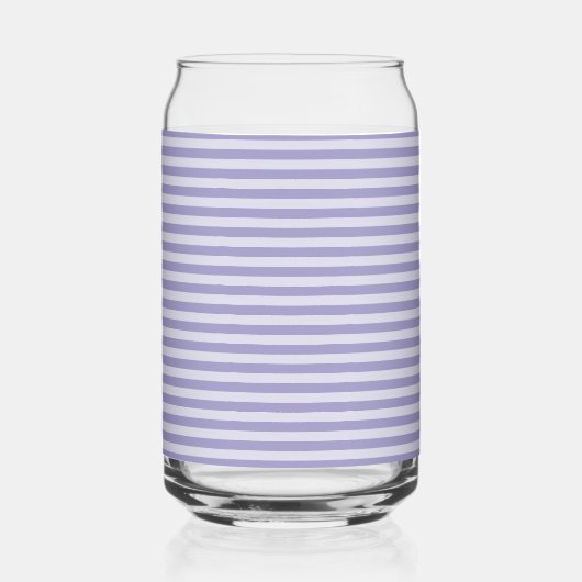 Paarse strips blikvorm glas (Links)