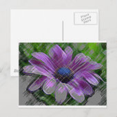 PAARSE STROOM BRIEFKAART (Voorkant / Achterkant)