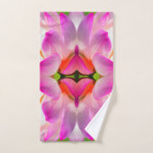 PAARSE STROOM - fractale kunst - Bad Handdoek (Handdoek)