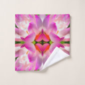 PAARSE STROOM - fractale kunst - Bad Handdoek (Wasdoekje)