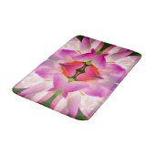 PAARSE STROOM - fractale kunst - Badmat (Gekanteld)