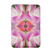 PAARSE STROOM - fractale kunst - Badmat (Voorkant Verticaal)