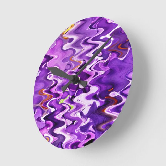 PAARSE STROOMWAVES RONDE KLOK (Hoek)