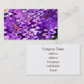 PAARSE STROOMWEGEN VISITEKAARTJE (Voorkant / Achterkant)