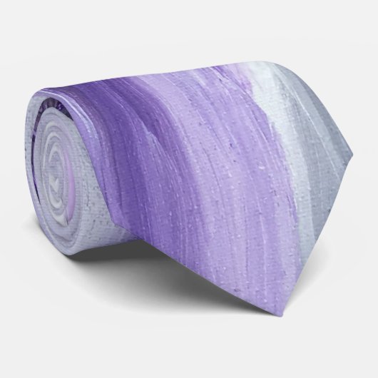 Paarse Stropdas (Opgerold)