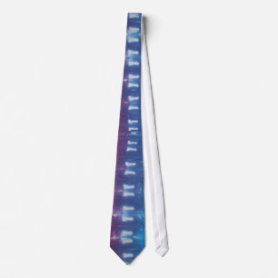 Paarse stropdas Dye Necktie