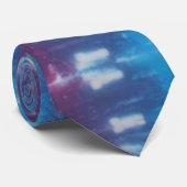 Paarse stropdas Dye Necktie (Opgerold)