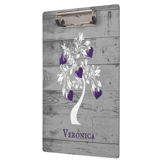 Paarse structuur van het persoonlijke klembord (Links)