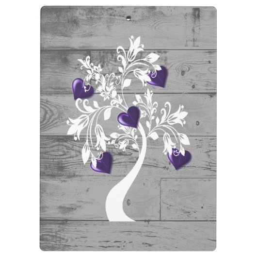 Paarse structuur van het persoonlijke klembord (Achterkant)