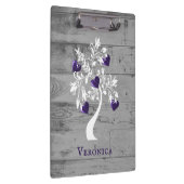 Paarse structuur van het persoonlijke klembord (Rechts)