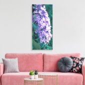 Paarse Struik van de Butterfly Canvas Afdruk (Insitu (Woonkamer))