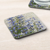 Paarse subalpine Lupine Floral Bier Onderzetter (Linkerzijde)