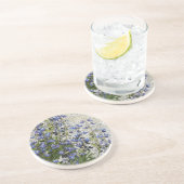 Paarse subalpine Lupine Floral Zandsteen Onderzetter (Zijkant)