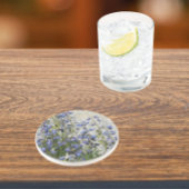 Paarse subalpine Lupine Floral Zandsteen Onderzetter