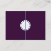 Paarse Succes Chubby Visitekaartje (Achterkant)