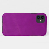 Paarse suede Case-Mate iPhone case (Achterkant (horizontaal))