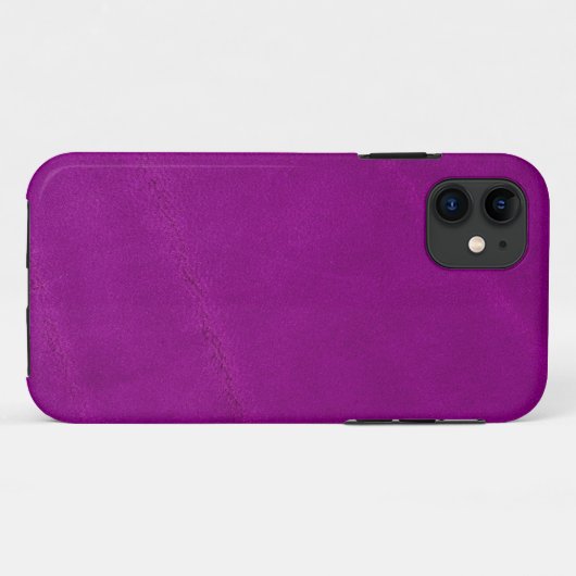 Paarse suede Case-Mate iPhone case (Achterkant (horizontaal))