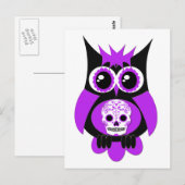 Paarse suiker Briefkaart (Voorkant / Achterkant)